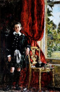 The Young Golfer by Antonio Mancini